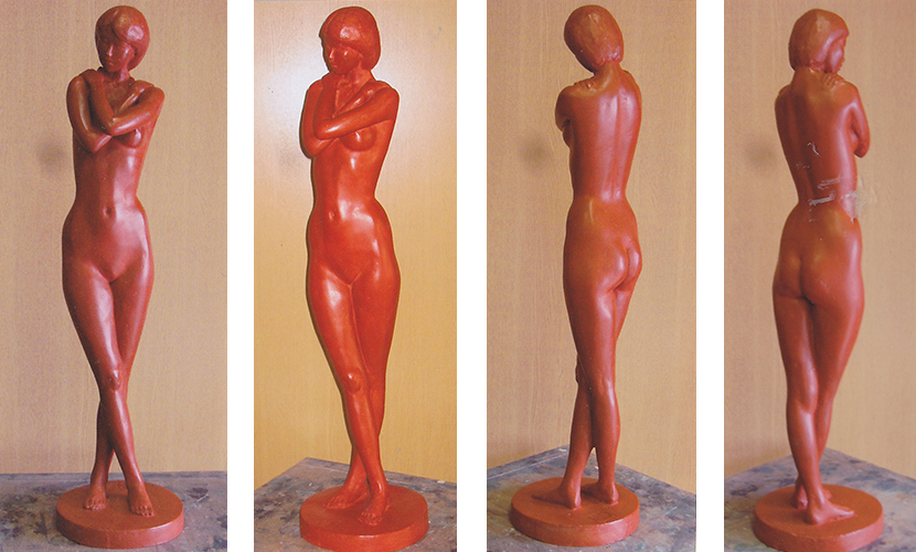 第１５回長岡市美術協会展出品彫刻作品画像