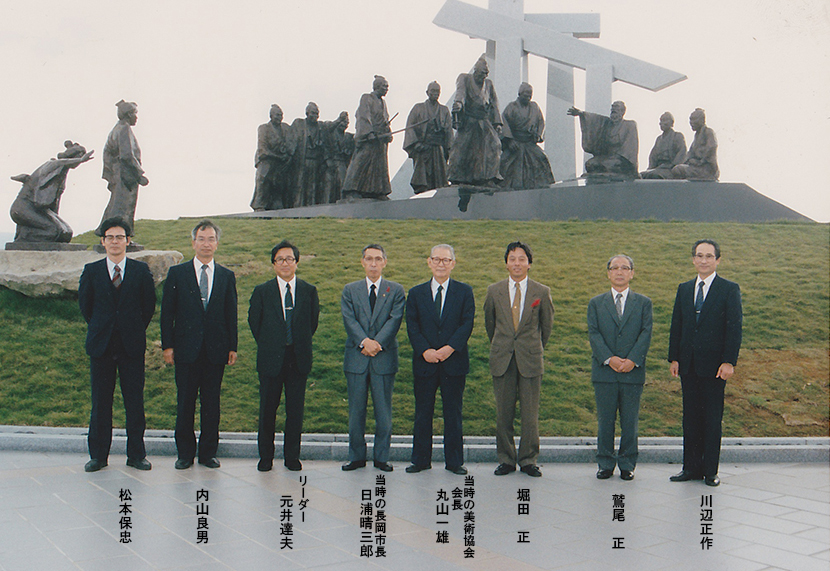1991米百俵の群像完成画像