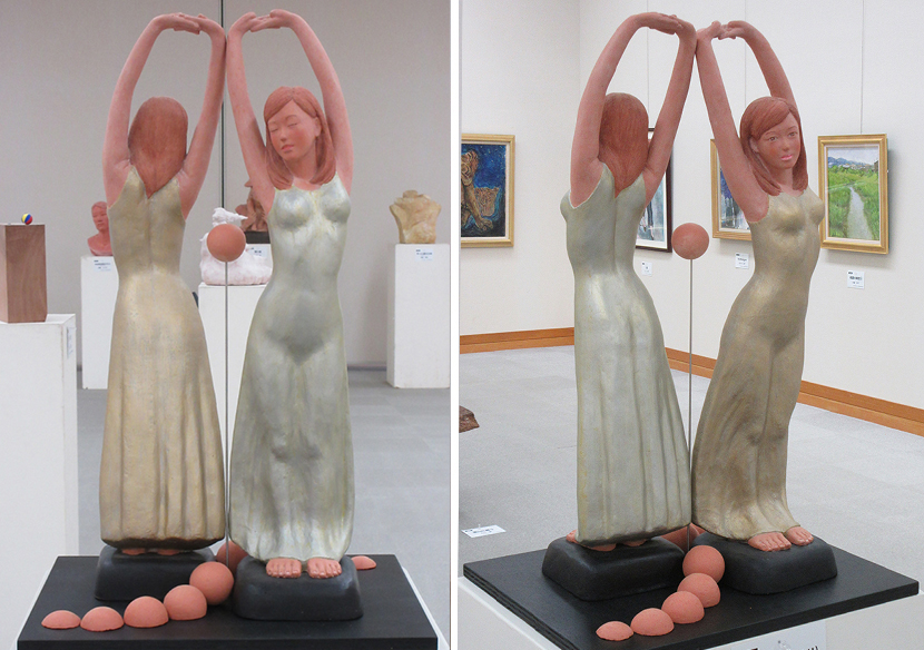 第30回記念長岡市美術協会展彫刻部門出品作品画像