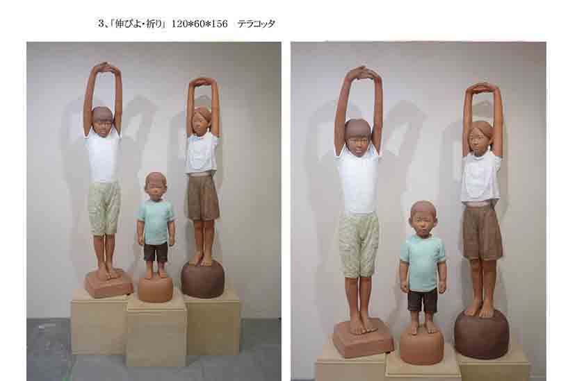 2026年5月8日 長岡市美術協会第2回彫刻部会員展彫刻教室作品展 彫刻出品作品3画像