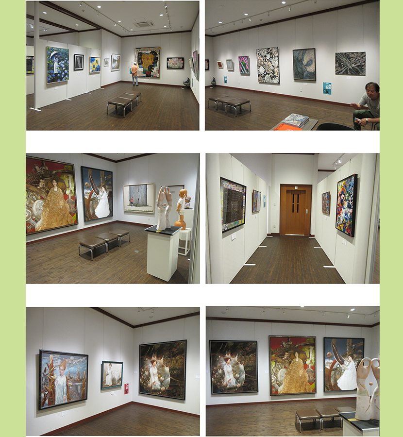 2025年8月20日　第49回福島二紀展会場風景画像-1