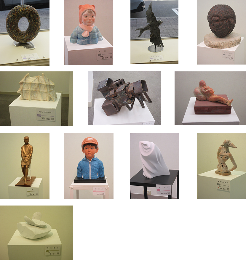 ２０２６年３月１日　第７８回二紀展受賞者新作展　彫刻出品者作品　画像1